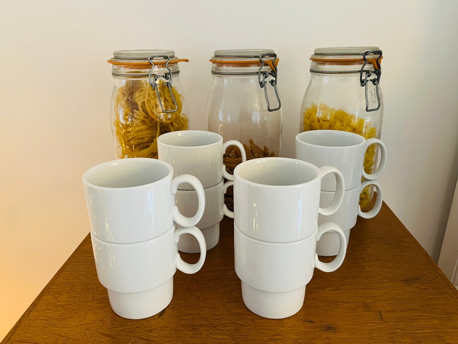 Ikea wit 365 servies 11 stuks, samen voor, Ophalen of Verzenden, Zo goed als nieuw, Bord(en), Overige stijlen