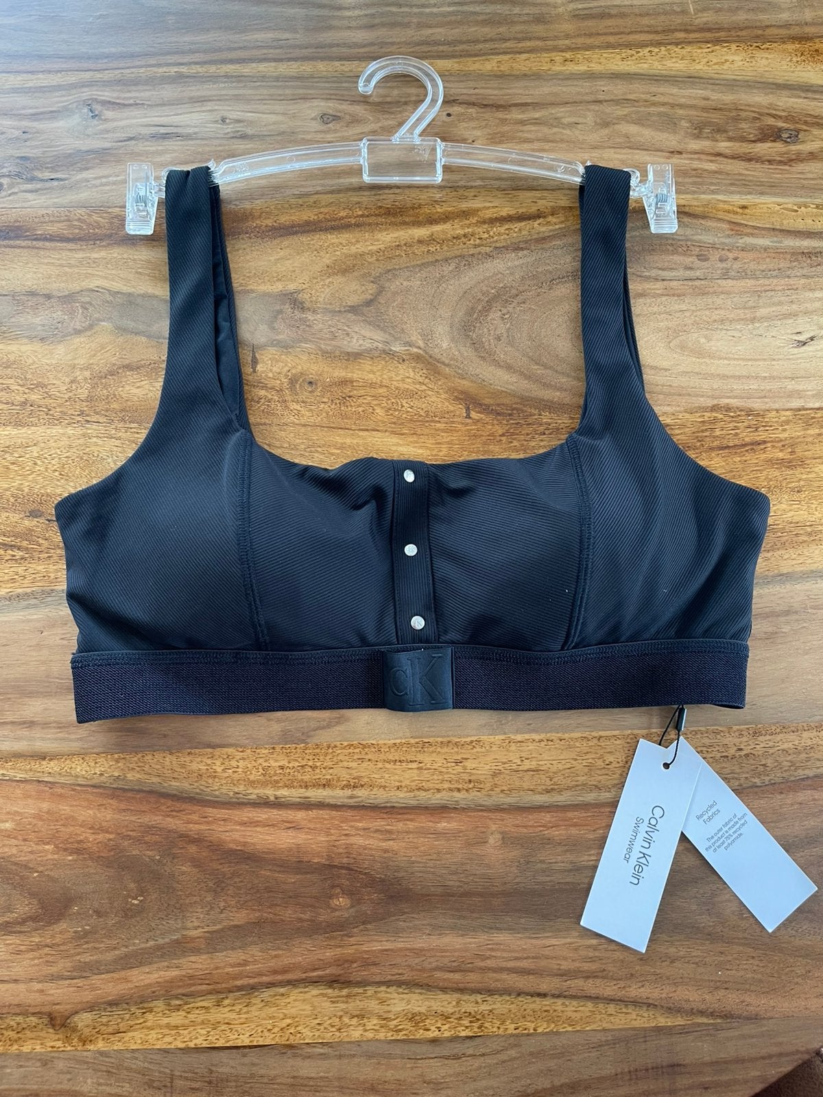 Calvin klein ( sport ) bikini top maat xl, Verzenden, Nieuw, Zwart, Overige typen
