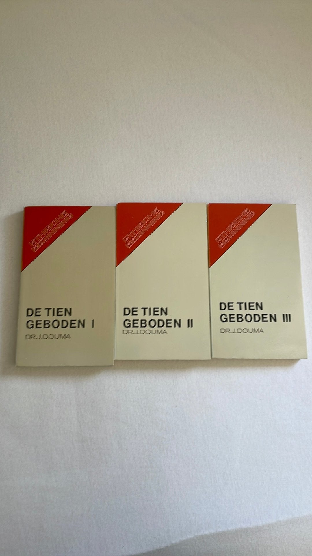 Dr. J. Douma. De tien geboden, Boeken, Ophalen of Verzenden, Zo goed als nieuw