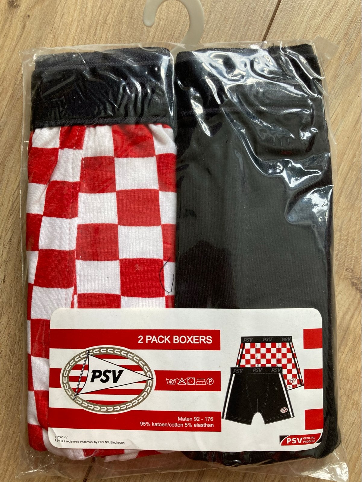 PSV Boxershorts - 2-pack - Maat 176, Ophalen of Verzenden, Nieuw, PSV, Overige typen