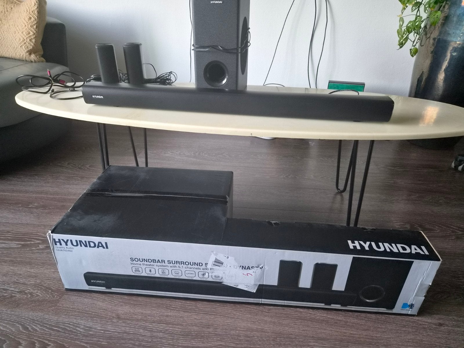 Hyundai Surround Cinema Set - Soundbar met Subwoofer