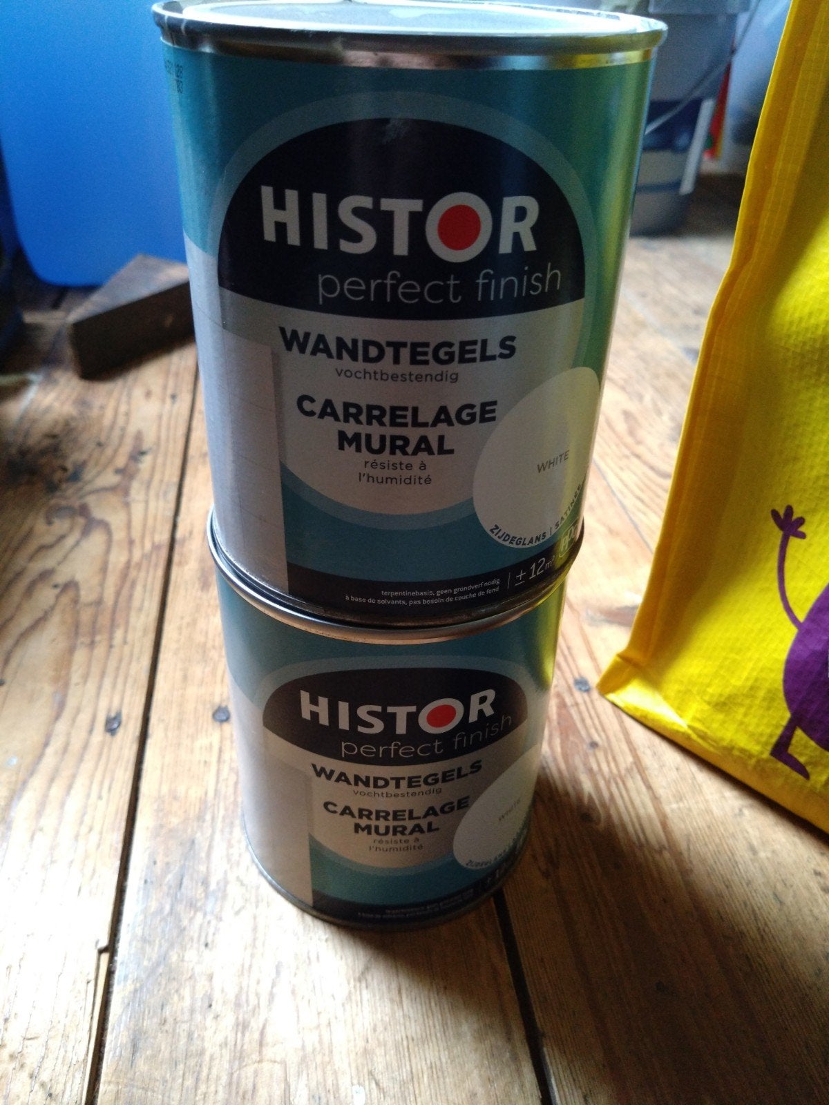 Histor Perfect Finish Wandtegels Vochtbestendig Wit, Ophalen, Nieuw, Wit