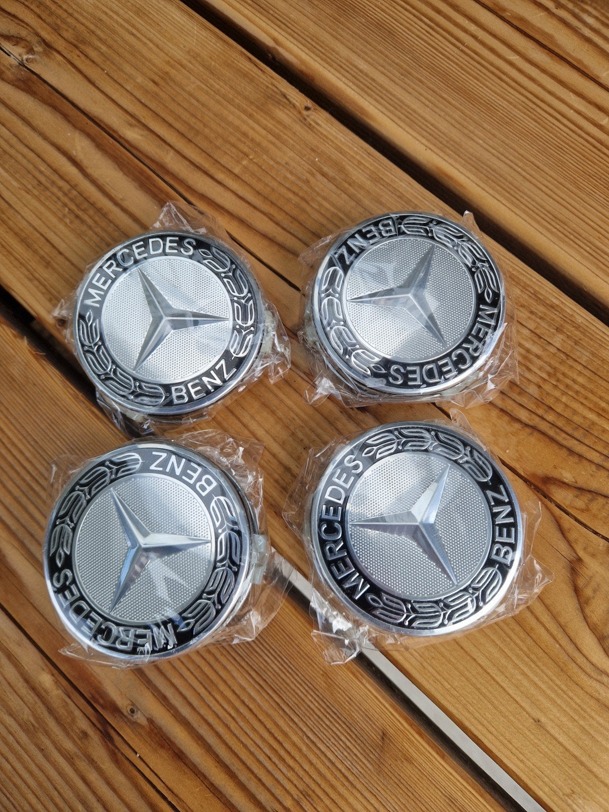 Mercedes Naafdoppen 75mm nieuw  naafdop, naafkap, naafkappen, Ophalen of Verzenden, Nieuw