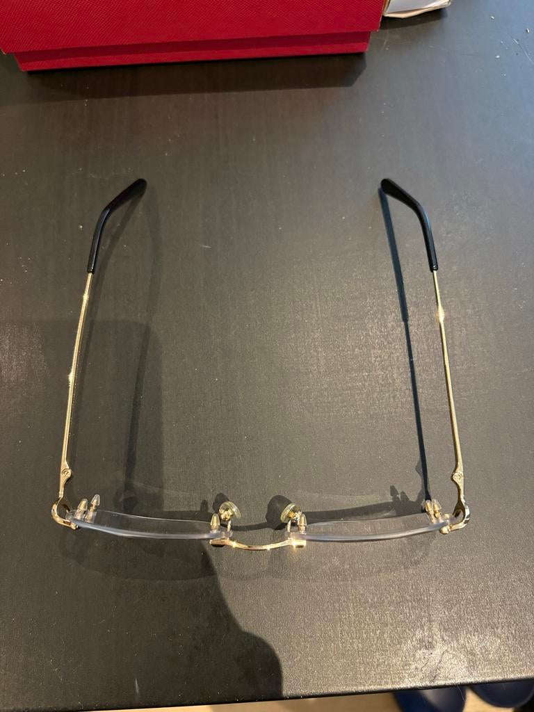 Cartier Brilmontuur Goud - Zo goed als nieuw, Ophalen of Verzenden, Zo goed als nieuw, Bril, Overige merken