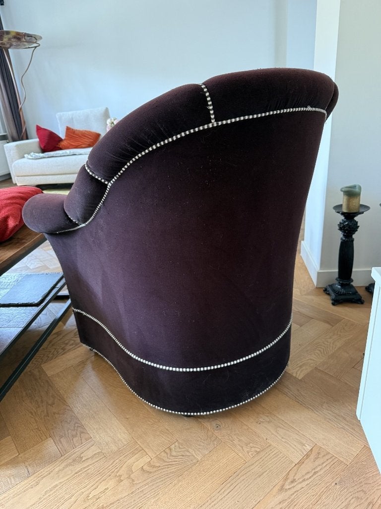 Stoel, Ophalen, Gebruikt, Art deco, Zwart
