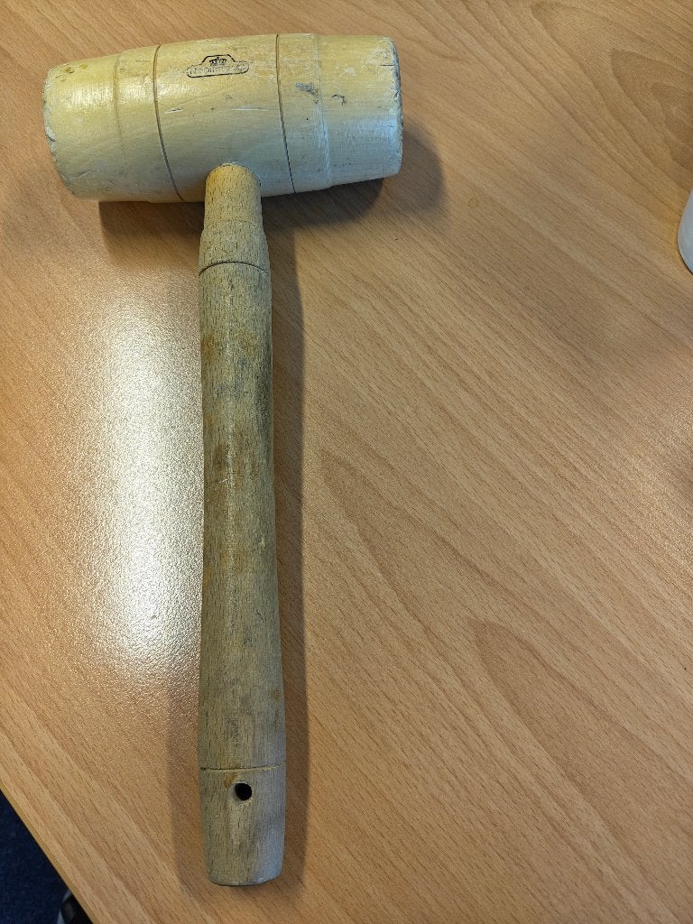 Houten hamer Nooitgedagt, Ophalen of Verzenden, Gebruikt, Hamer, Overige merken