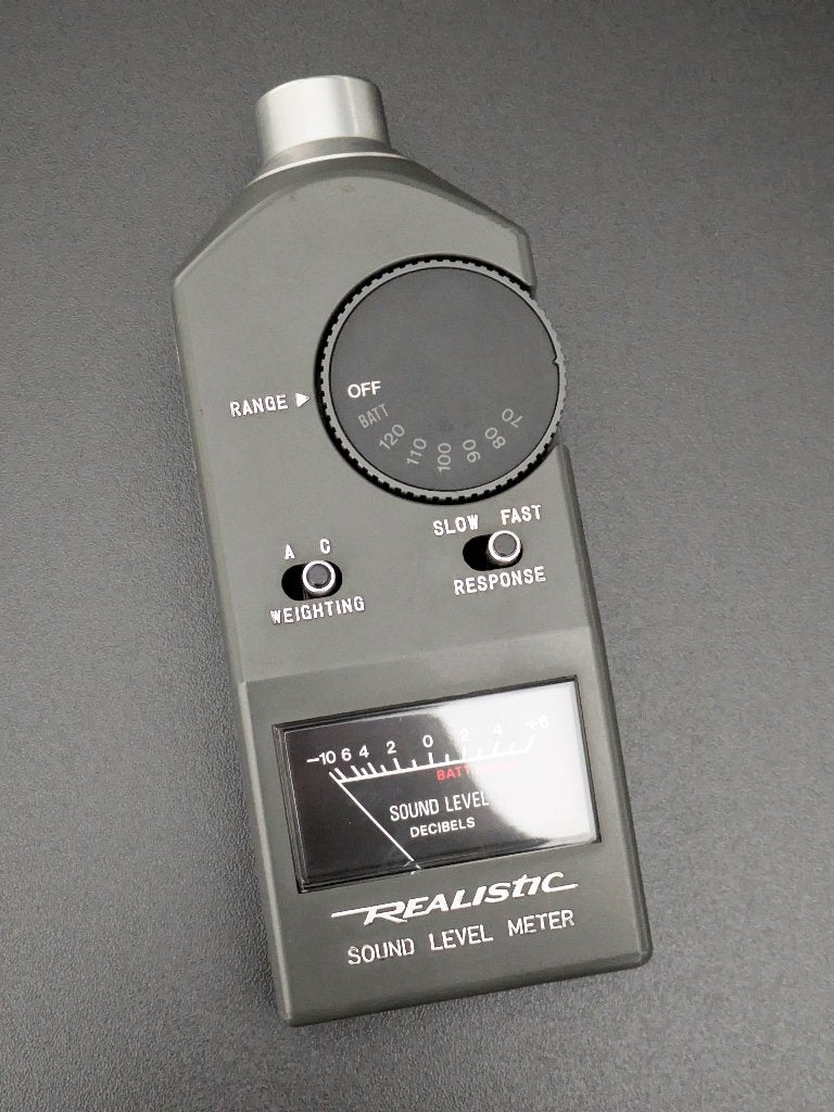Realistic 42-3019 Sound Level Meter, mooie staat + werkend, Ophalen of Verzenden, Gebruikt, Audio