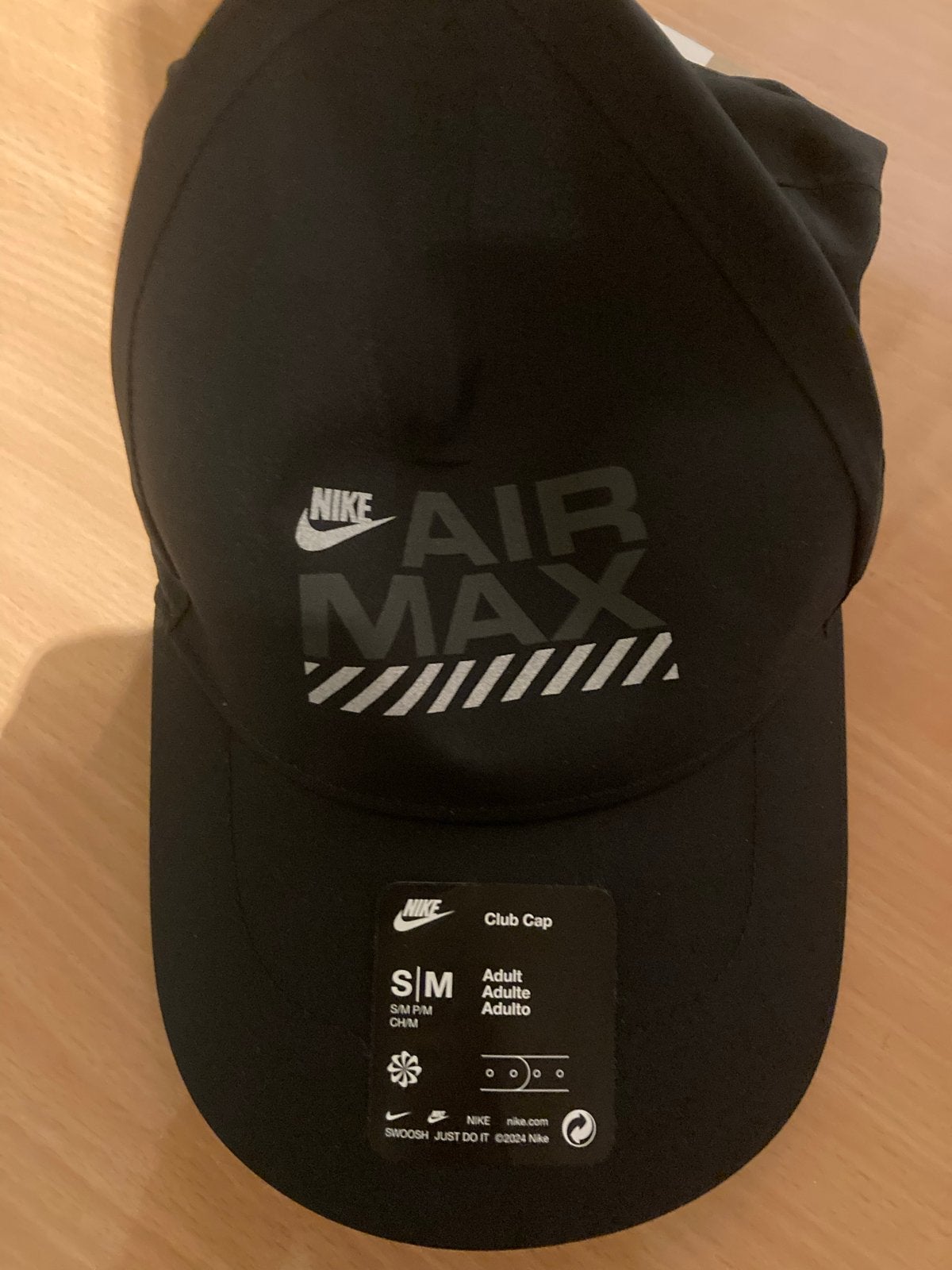 Nieuwe Nike Air Max Club Cap - Zwart (S/M), Kleding | Heren, Verzenden, Nieuw, Pet