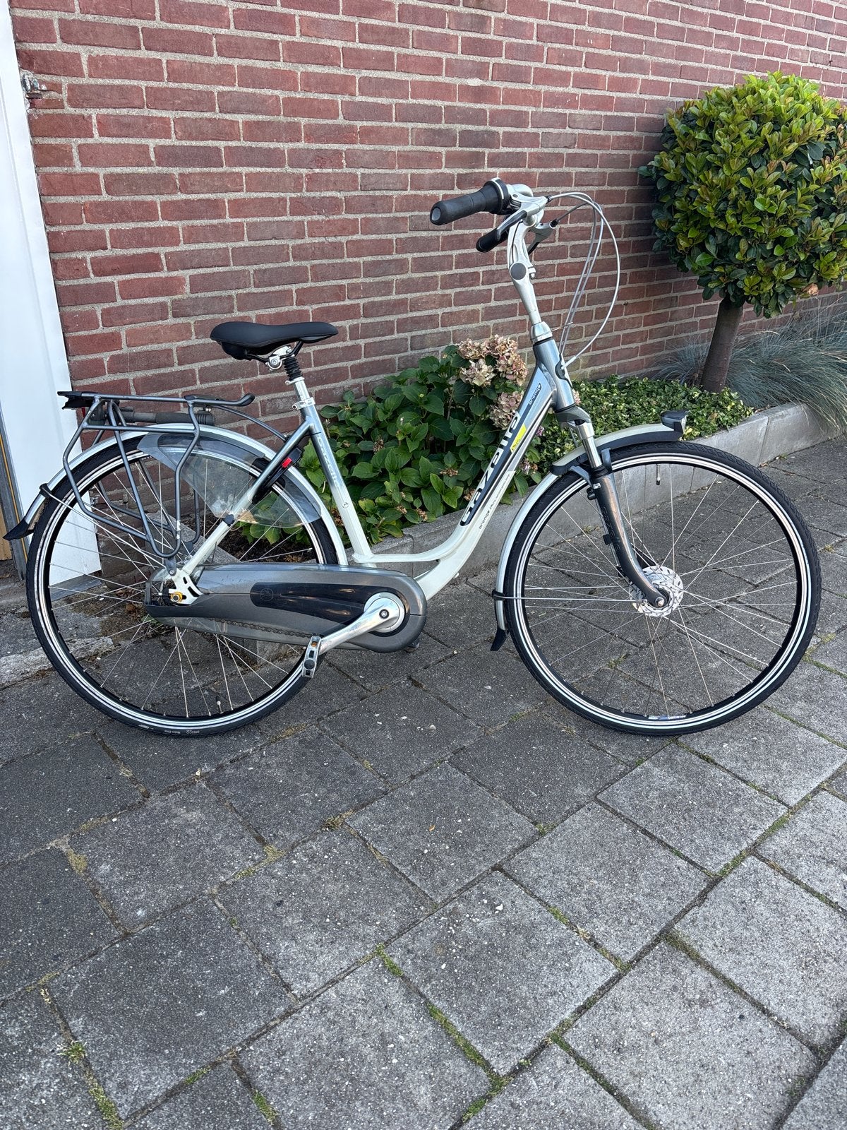 Gazelle Orange Plus Damesfiets - 49cm, 28 inch, Nieuw Zadel, Ophalen, Gebruikt, 47 tot 50 cm, Gazelle