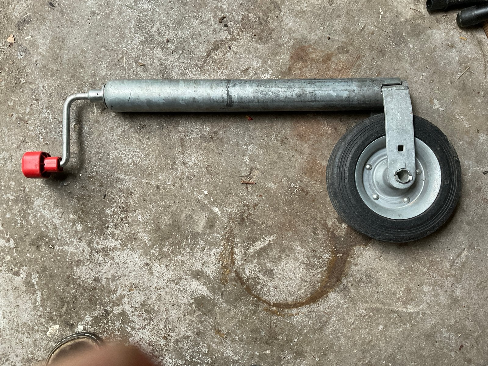 Neuswiel voor aanhanger of caravan 48mm, Ophalen, Gebruikt