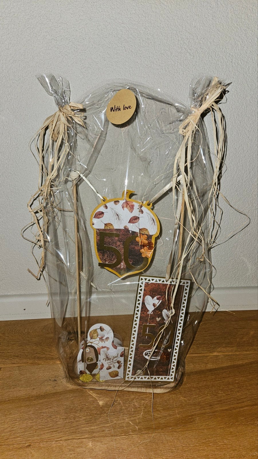 Cadeau verpakking voor een 50 jarige, Ophalen of Verzenden, Nieuw