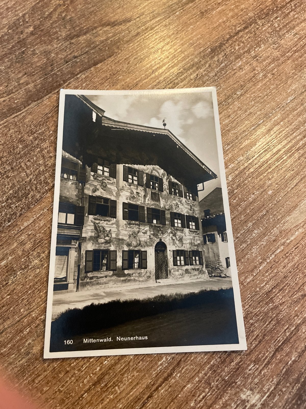 Oude Ansichtkaart Mittenwald, Neunerhaus (Duitsland), Ophalen of Verzenden, Ongelopen, Duitsland