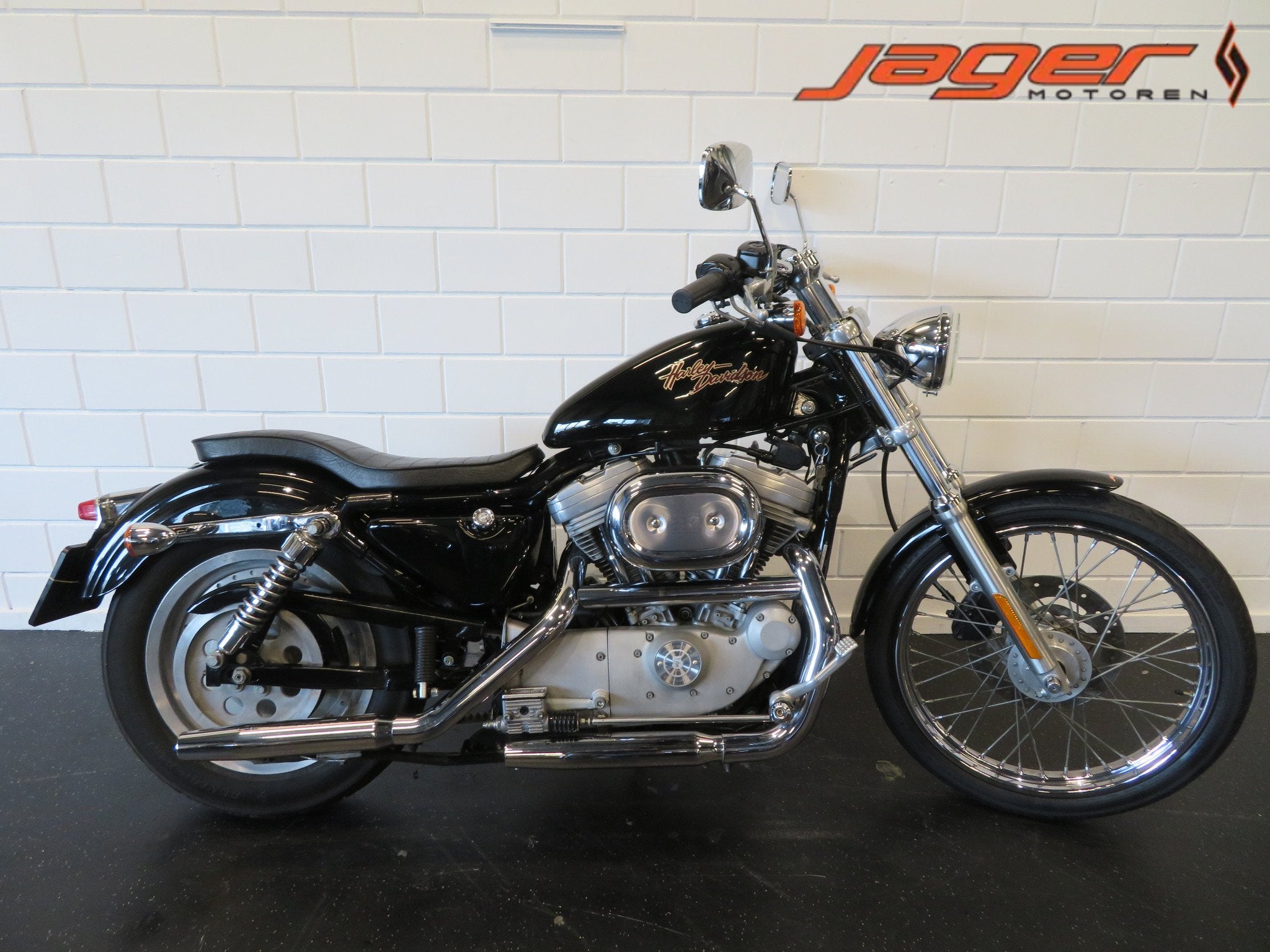 Harley-Davidson XL 883 SPORTSTER STOERE MACHINE! (bj 2002), Motoren, Chopper, Gebruikt, Bedrijf