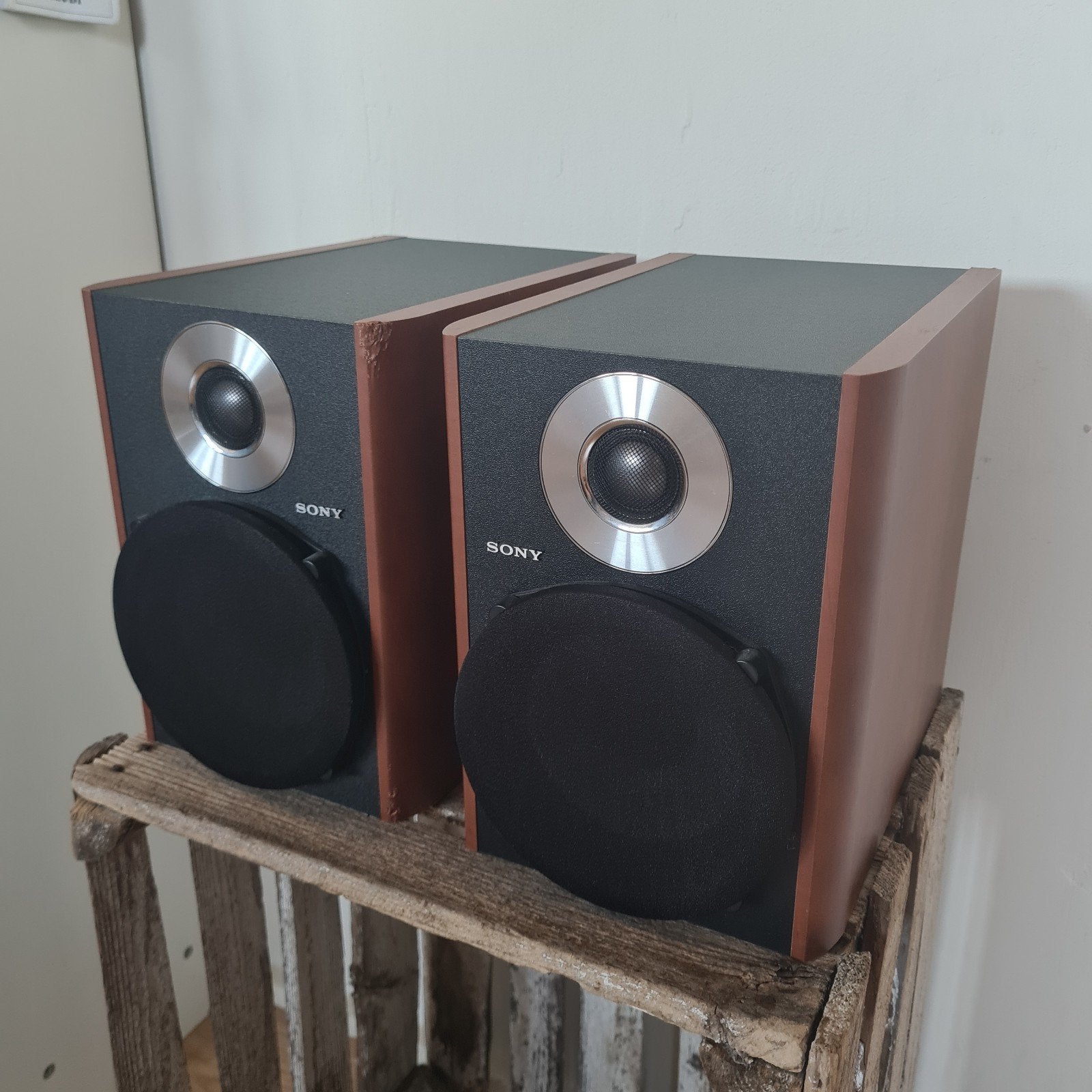 Sony SS-CCPZ2 compacte boekenplank speakers / 2x 75W 4 ohm, Audio, Tv en Foto, Luidsprekers, Gebruikt, Ophalen of Verzenden, 60 tot 120 watt