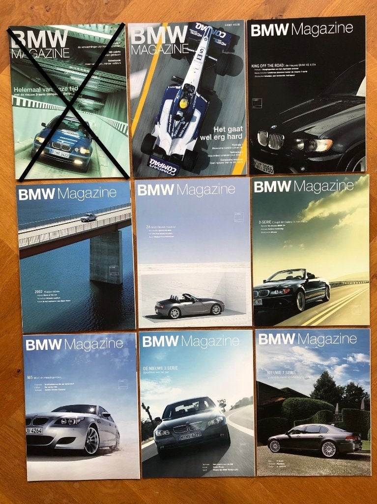 8 x BMW Magazine, Ophalen of Verzenden, Nieuw, BMW, BMW