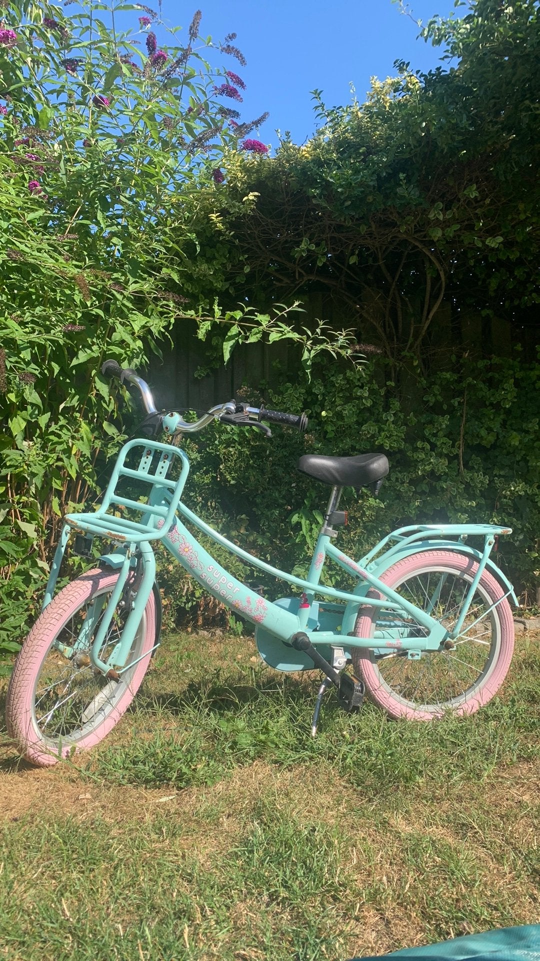 Super super kinderfiets 16 inch, Ophalen, Zo goed als nieuw, 16 inch