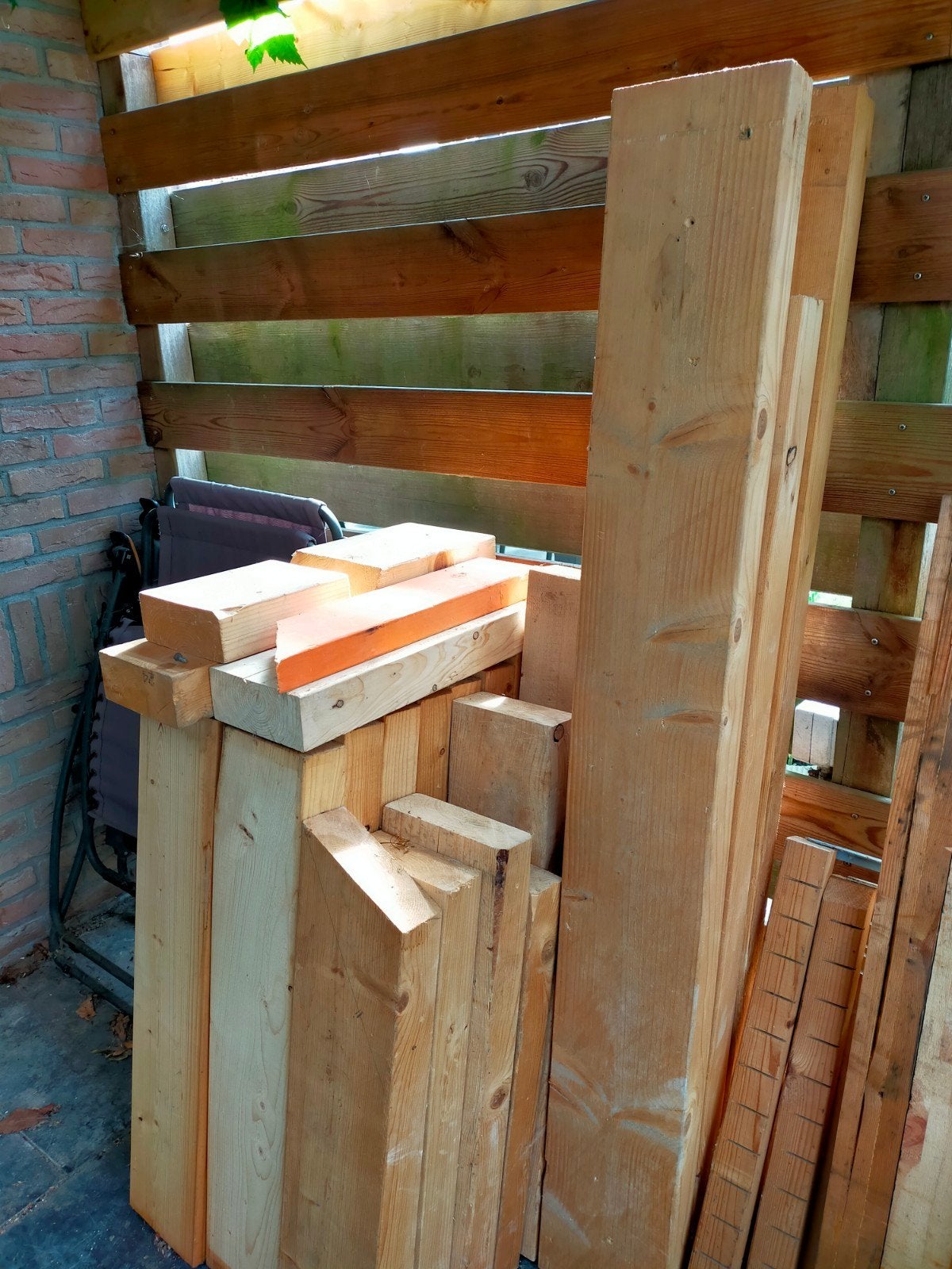 Diverse lengtes balken, Doe-het-zelf en Verbouw, Ophalen, Nieuw, 50 mm of meer, Balk