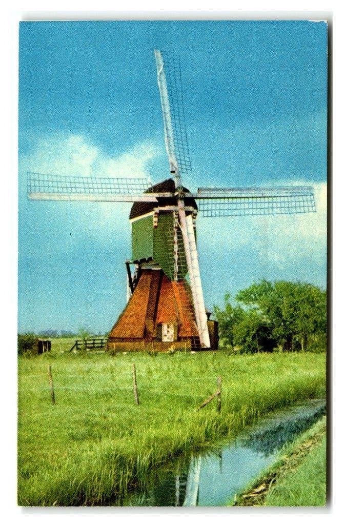 Gorinchem, Wip-watermolen, Verzenden, 1960 tot 1980, Ongelopen, Zuid-Holland