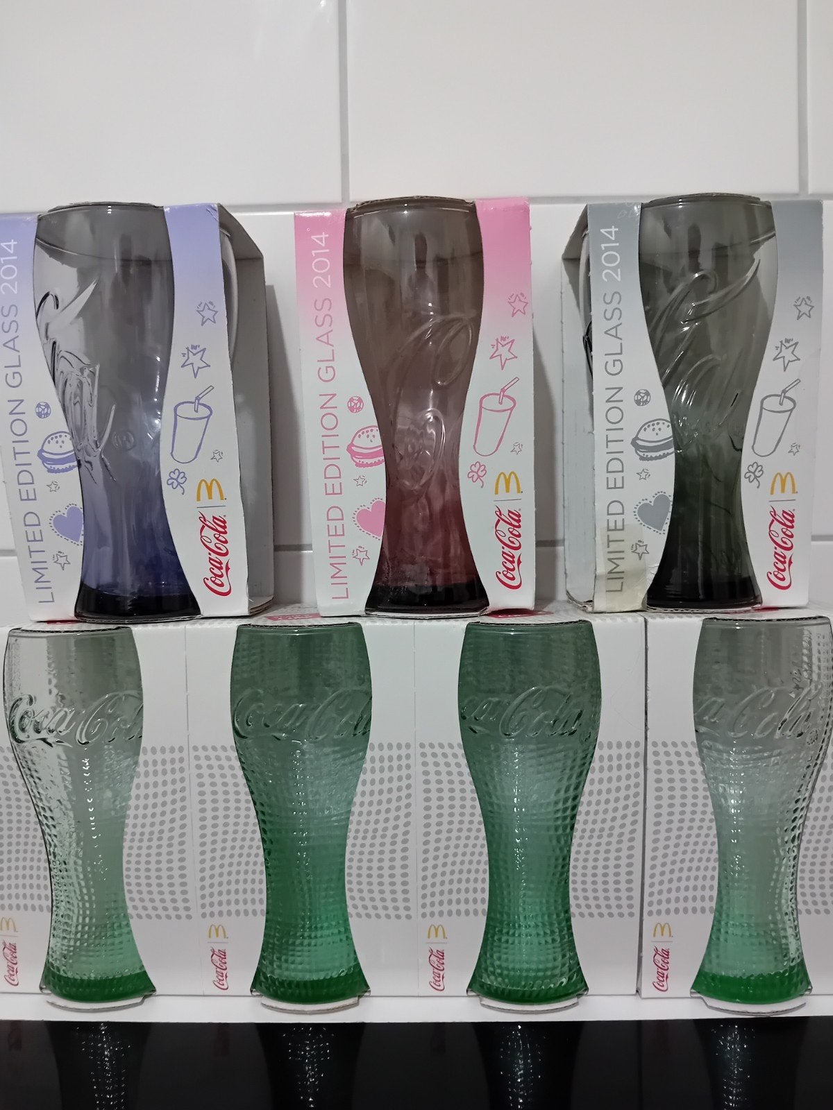 Coca-Cola Limited Edition Glazen Nieuw!, Ophalen, Nieuw, Frisdrankglas