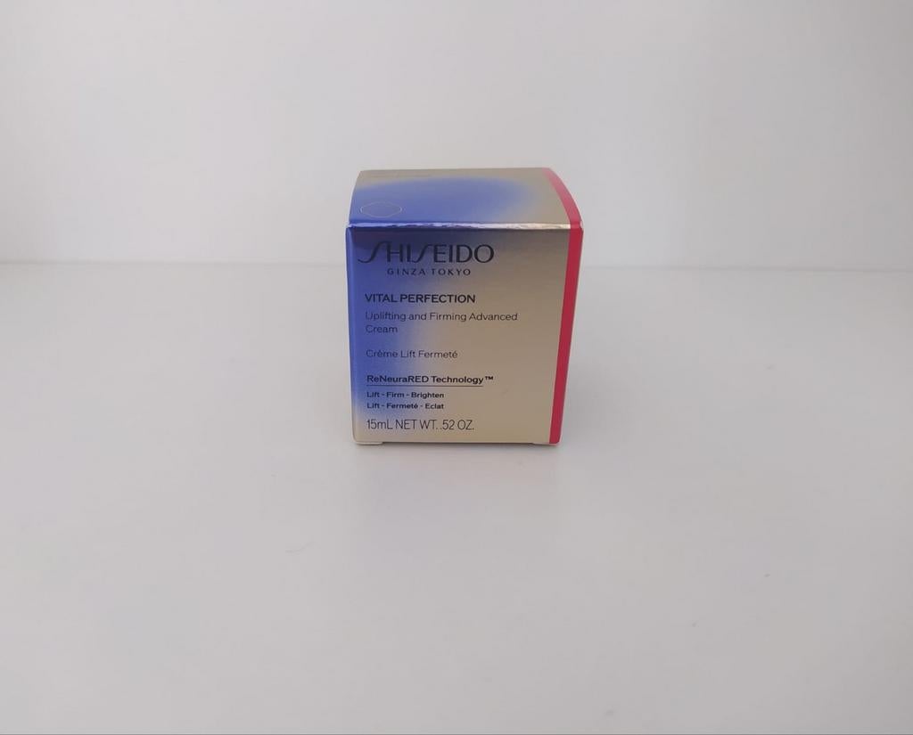Nieuw Shiseido Vital Perfection Uplifting Creme 15 ml, Sieraden, Tassen en Uiterlijk, Uiterlijk | Gezichtsverzorging, Ophalen of Verzenden