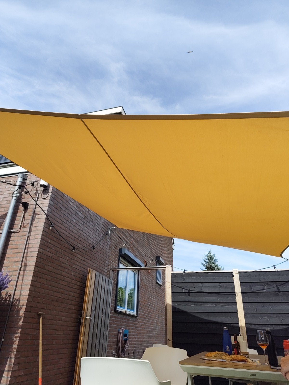 Coolsail Waterdicht Schaduwdoek Zand Rechthoek 3x4m, Ophalen of Verzenden