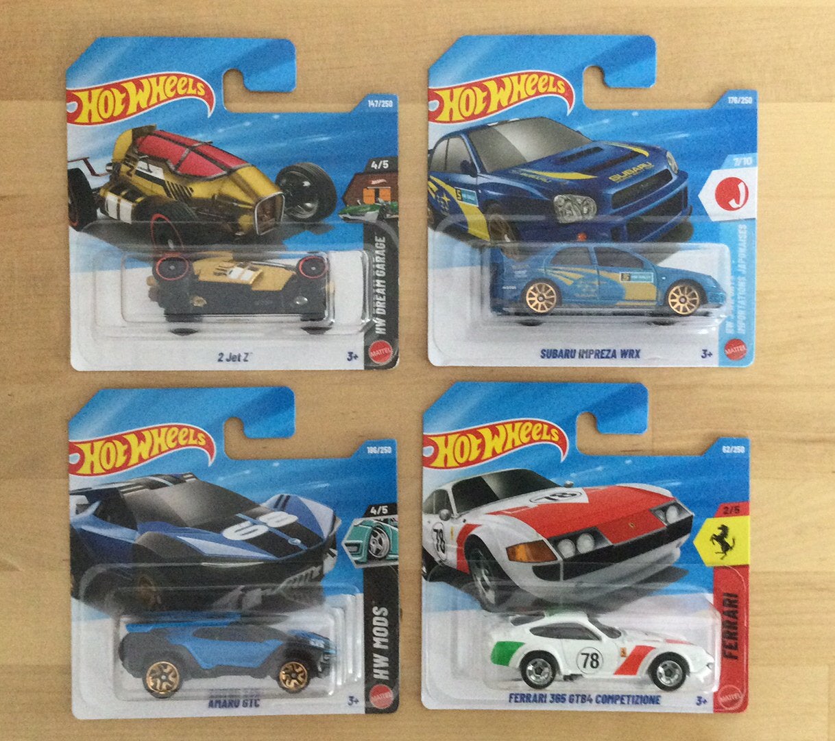 Hotwheels Subaru Ferrari Amaru 2 Jet Z Treasure Hunt, Hobby en Vrije tijd, Modelauto's | Overige schalen, Ophalen of Verzenden