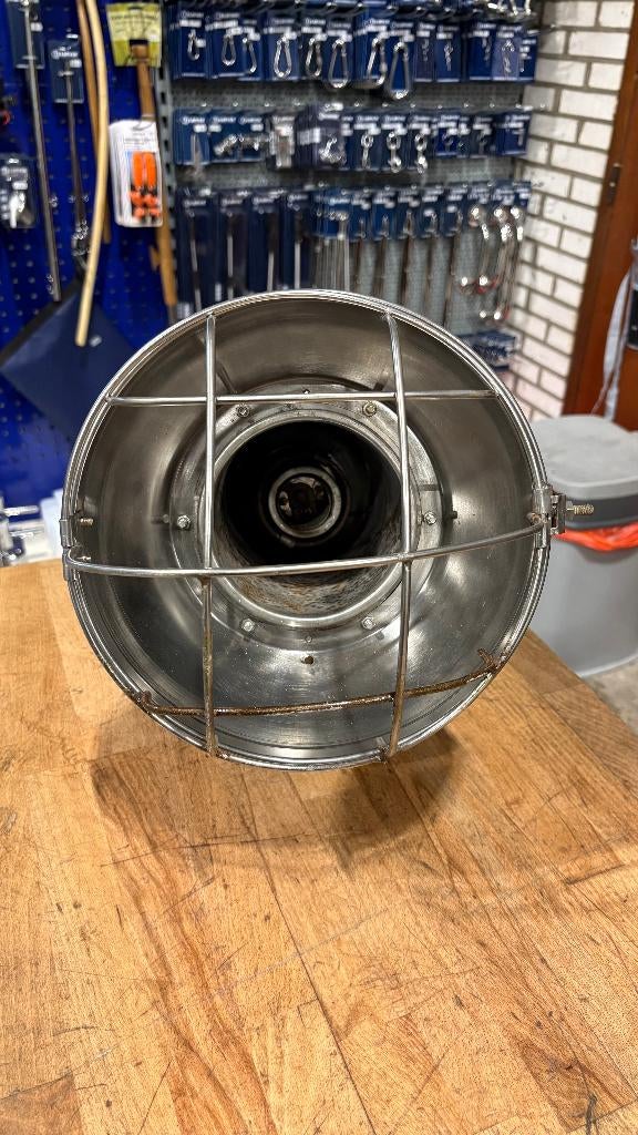 Schijnwerper vintage, Overige materialen, Ophalen of Verzenden, Zo goed als nieuw, Minder dan 50 cm