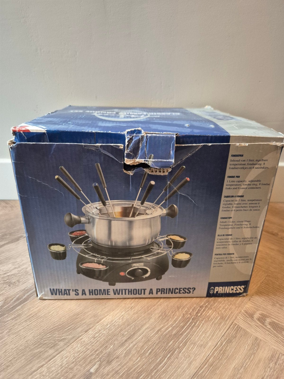 Princess Fondueset 8 personen - Gratis af te halen, Witgoed en Apparatuur, Fonduesets, Ophalen, Elektrisch, Fondueset
