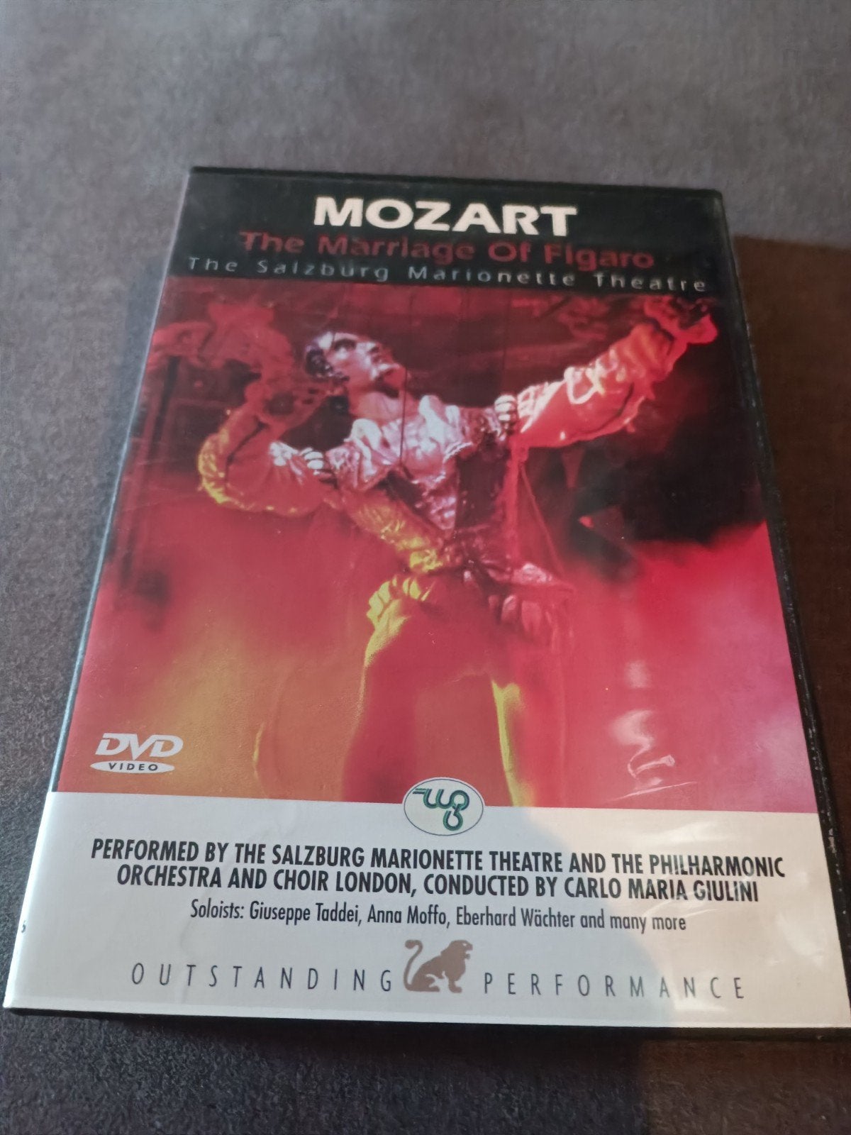 Mozart the marriage of Figaro - dvd, Cd's en Dvd's, Dvd's | Muziek en Concerten, Alle leeftijden, Ophalen of Verzenden, Zo goed als nieuw