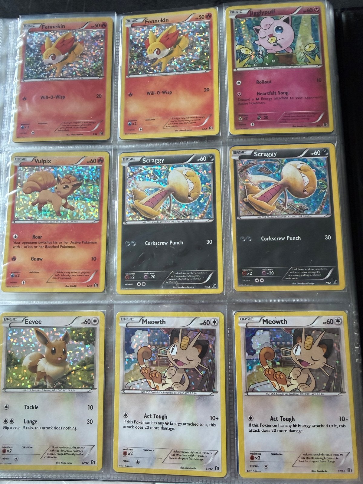 Pokémon McDonald's Promokaarten 2016 - Near Mint, Ophalen, Zo goed als nieuw, Meerdere kaarten, Foil