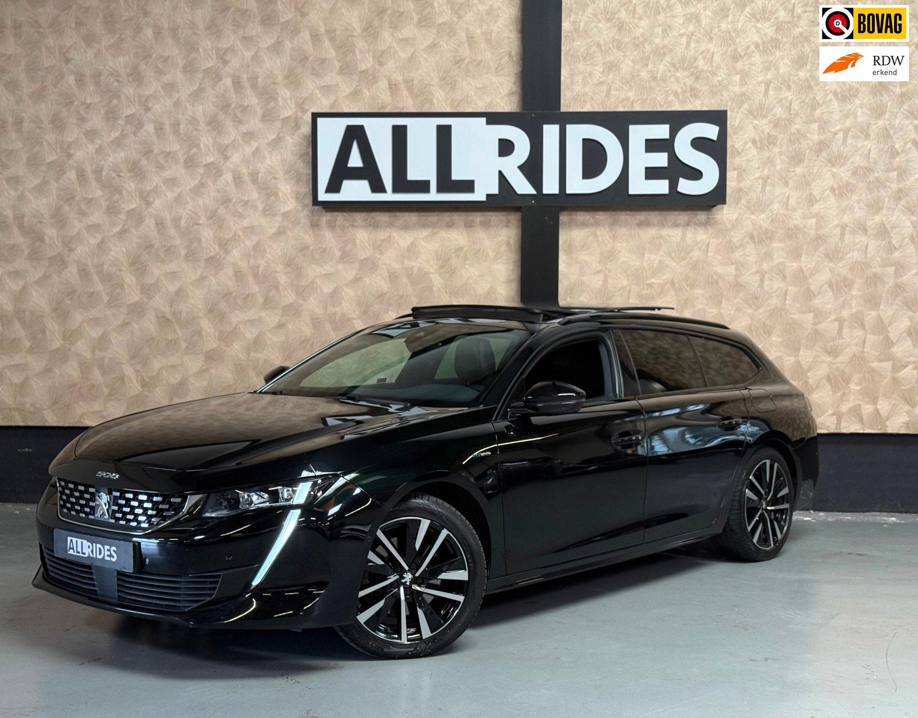 Peugeot 508 SW 1.6 HYbrid GT | Pano | Camera | Carplay | Tre, Auto's, 77 km/l, Gebruikt, 4 cilinders, Zwart