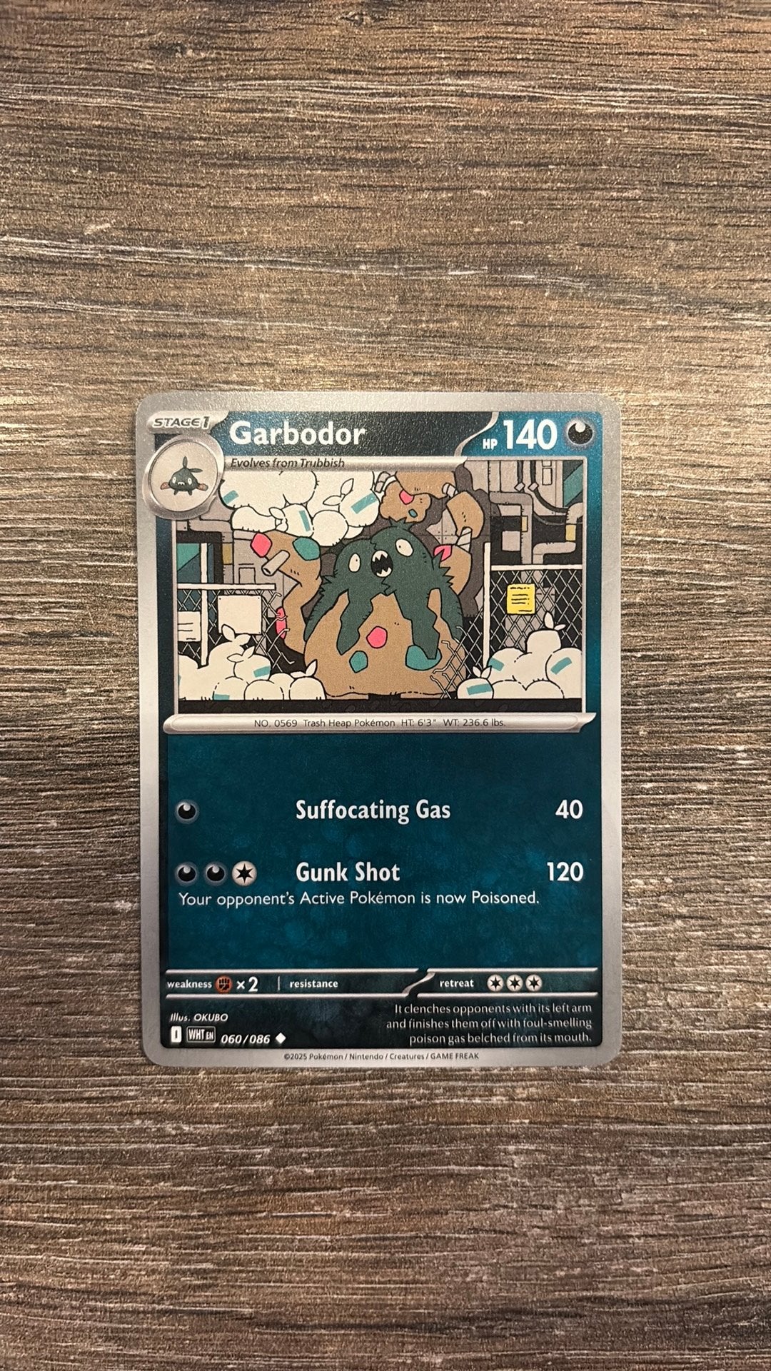 WHT Garbodor 060/086, Ophalen of Verzenden, Zo goed als nieuw