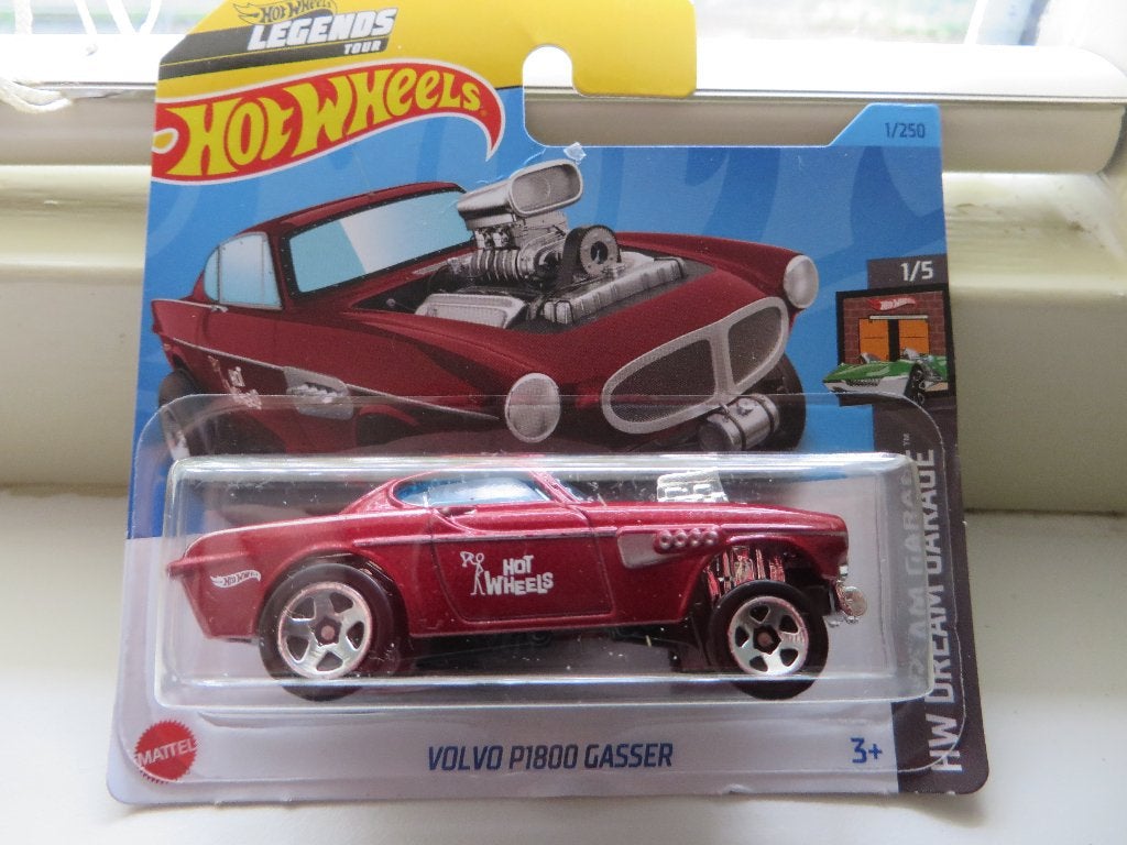Hotwheels Volvo P1800 GASSER Rood, Ophalen of Verzenden, Nieuw, Auto