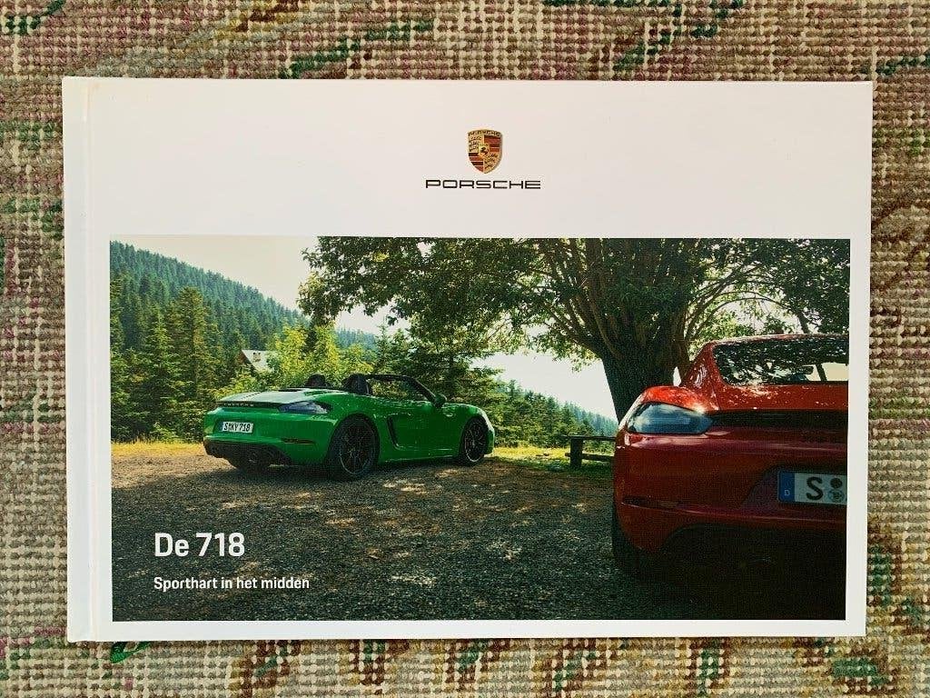 Nederlandse brochure Porsche 718 Boxster & Cayman 2021, Boeken, Porsche, Nieuw, Ophalen of Verzenden, Porsche