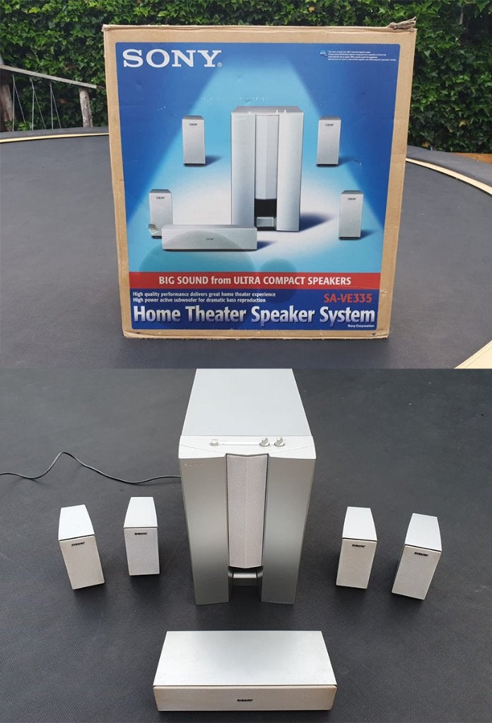 SONY SA-VE335 5.1 Home Theatre Speaker System, Audio, Tv en Foto, Home Cinema-sets, 7.1-systeem, 70 watt of meer, Ophalen of Verzenden