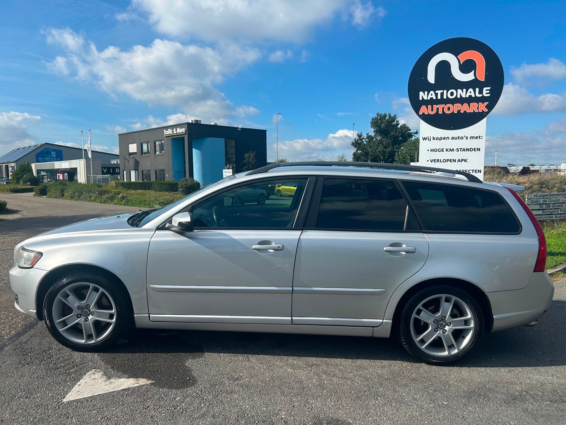 Volvo V50 | 2008 | 2.4 D5 Edition II | Automaat | Leder | Cl, Gebruikt, 1436 kg, Diesel, 154 €/maand