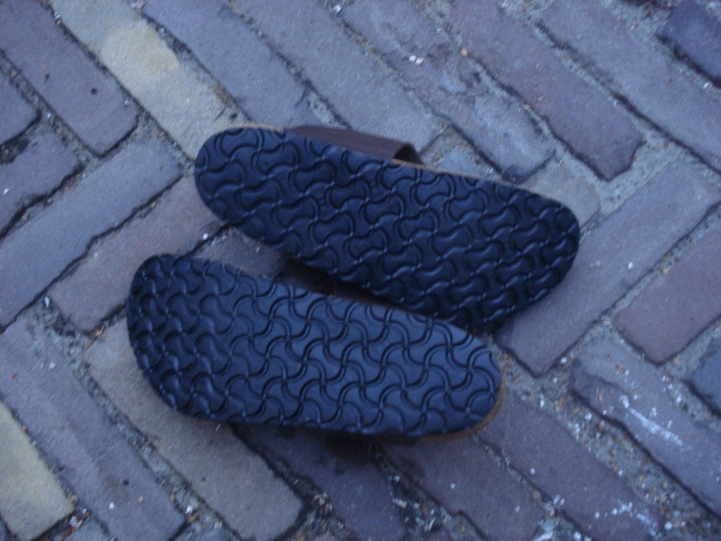 BIRKENSTOCK RAMSES BRUIN 40 NU GRATIS VERZENDING PER POST, Slippers, Bruin, Verzenden, Zo goed als nieuw