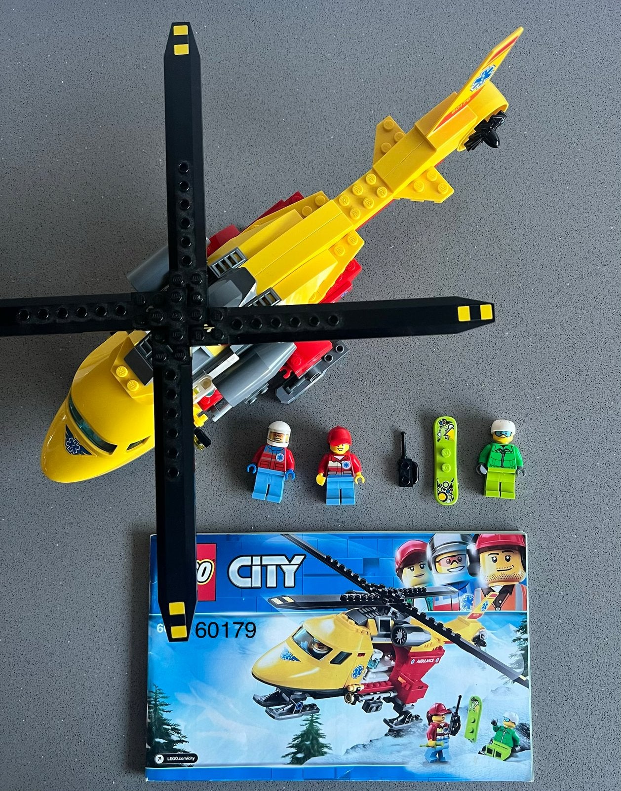Lego 60179 reddingsbrigade, City, Lego, Ophalen of Verzenden, Zo goed als nieuw