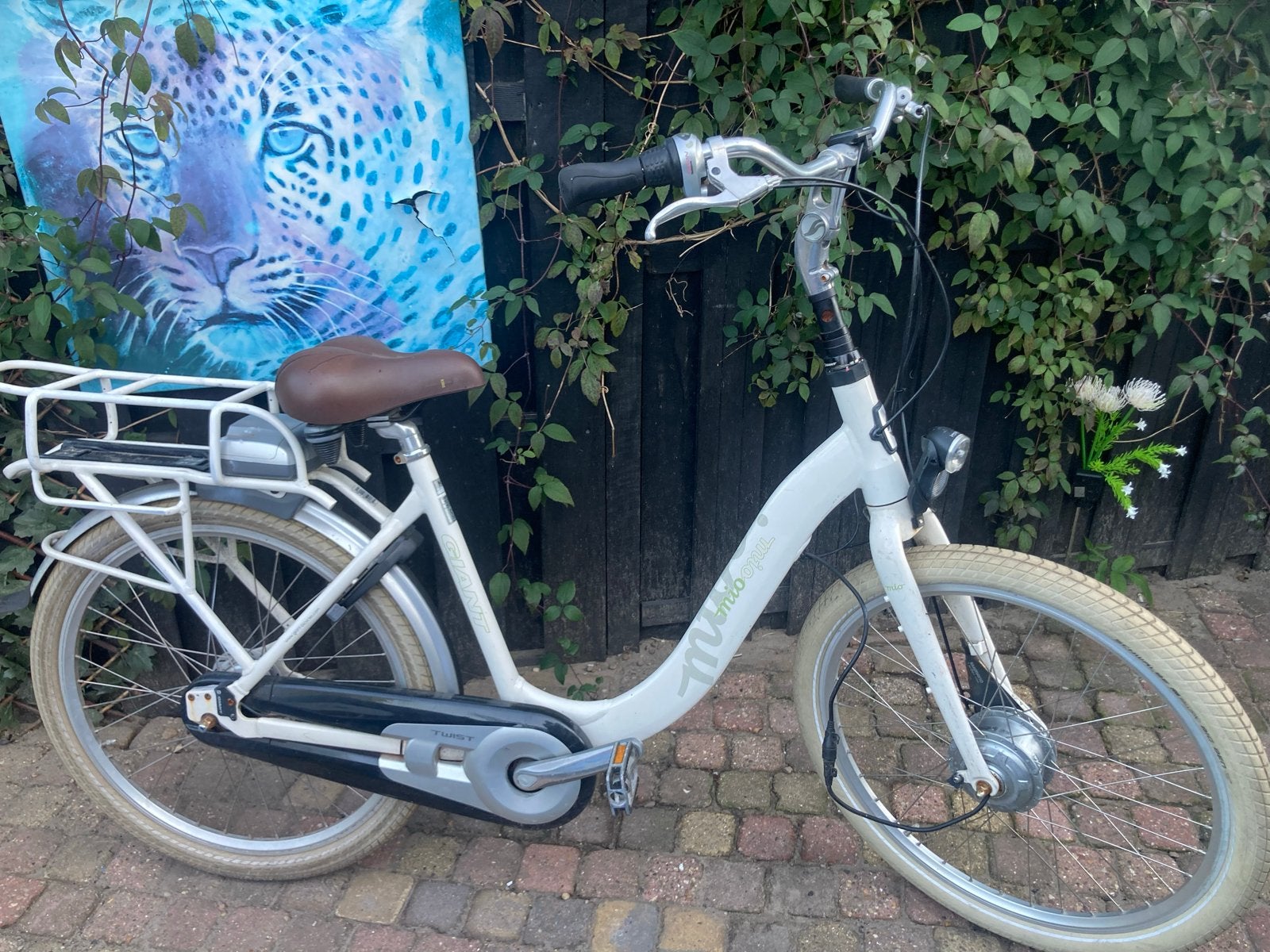 Giant Mio elektrische moedersfiets - motorrevisie nodig, Fietsen en Brommers, Fietsen | Dames | Moederfietsen, Ophalen, Gebruikt