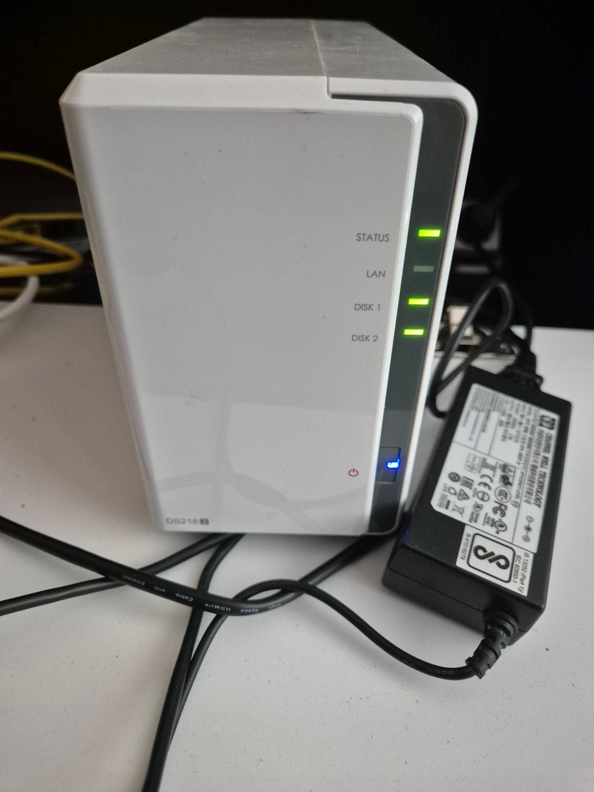 Synology DS218j NAS - In Nordhorn. Zonder HDD's, Computers en Software, NAS, Ophalen of Verzenden, Zo goed als nieuw