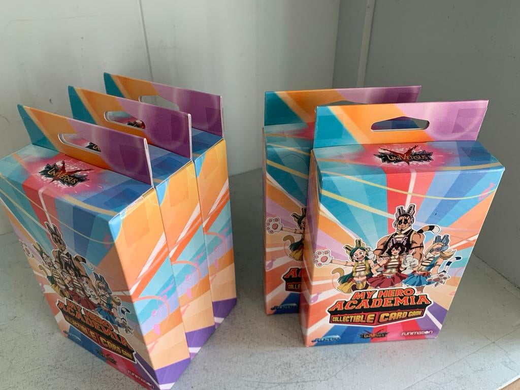 My Hero Academia Collectible Card Game DLC Pack, Ophalen of Verzenden, Nieuw, Booster, Foil