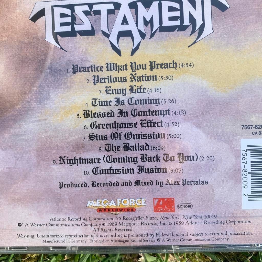 Testament - Practice What You Preach CD, Ophalen of Verzenden, Zo goed als nieuw