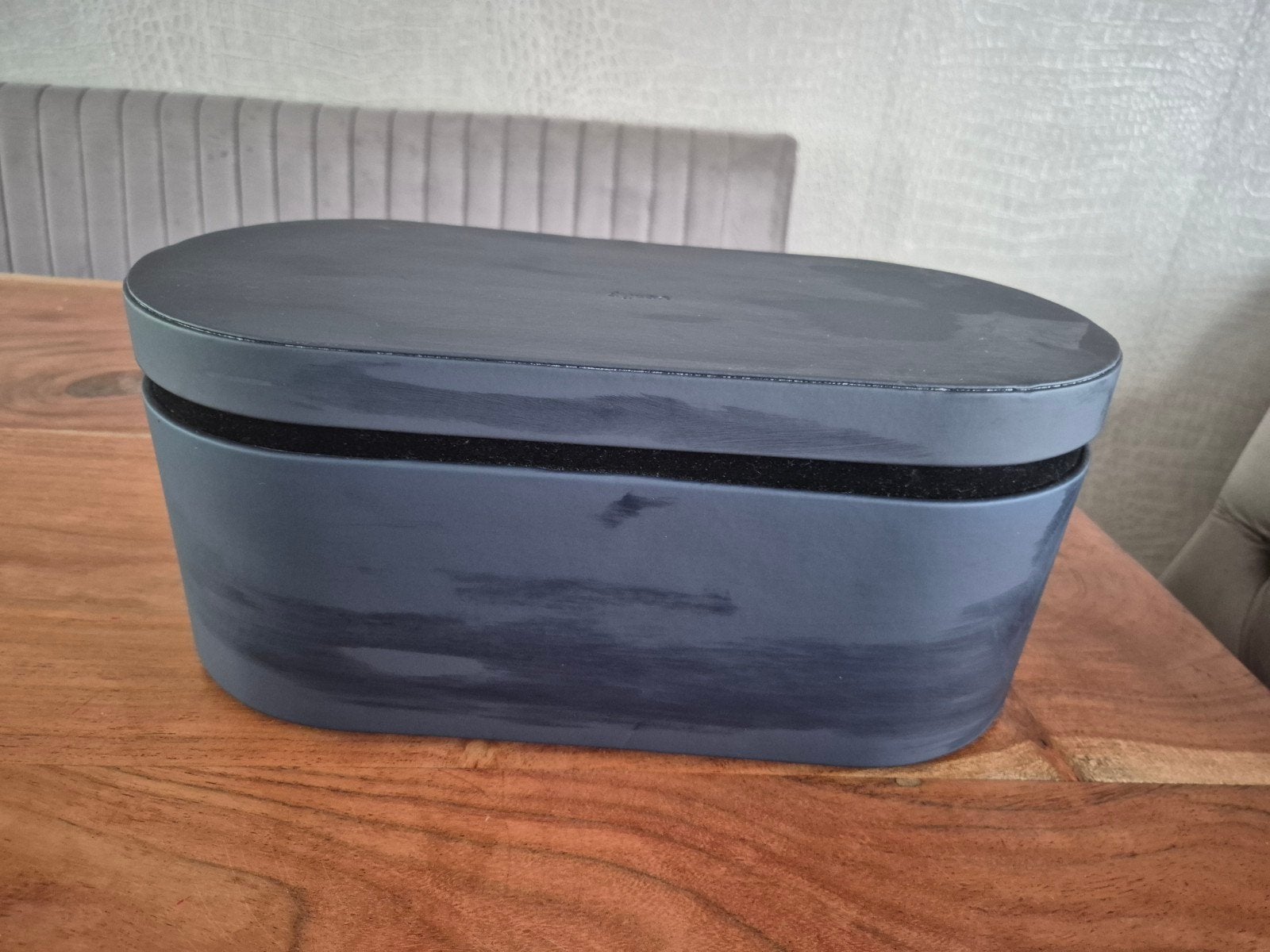 Dyson Airwrap Multi-Styler Complete Long (Blauw/Koper), Ophalen of Verzenden, Zo goed als nieuw, Haarverzorging