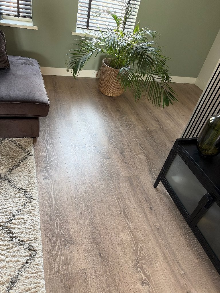 Laminaat 5 dichte pakken 12,5m2 in totaal, Ophalen, 50 tot 150 cm, Nieuw, 10 m² of meer