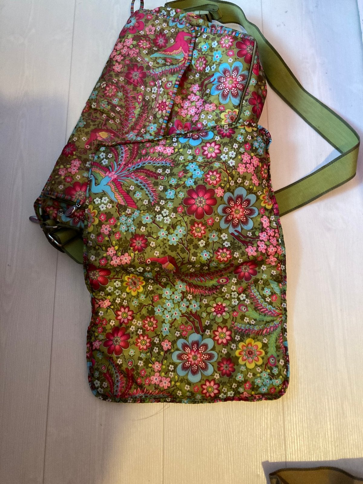 Oilily luiertas, Ophalen, Gebruikt