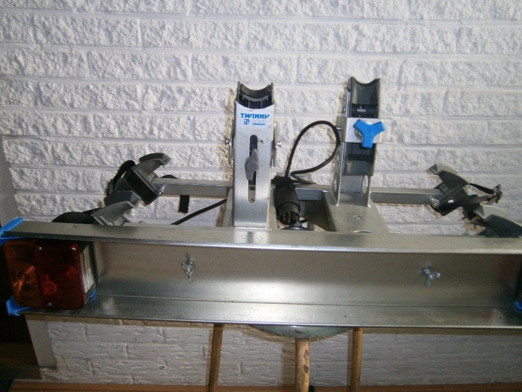 Fietsdrager Twinny Load, Ophalen, 2 fietsen, Gebruikt, Trekhaakdrager