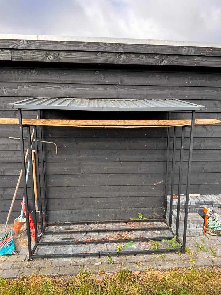 Aluminium opslag., Tuin en Terras, Overkappingen, Ophalen, Gebruikt, Overige typen
