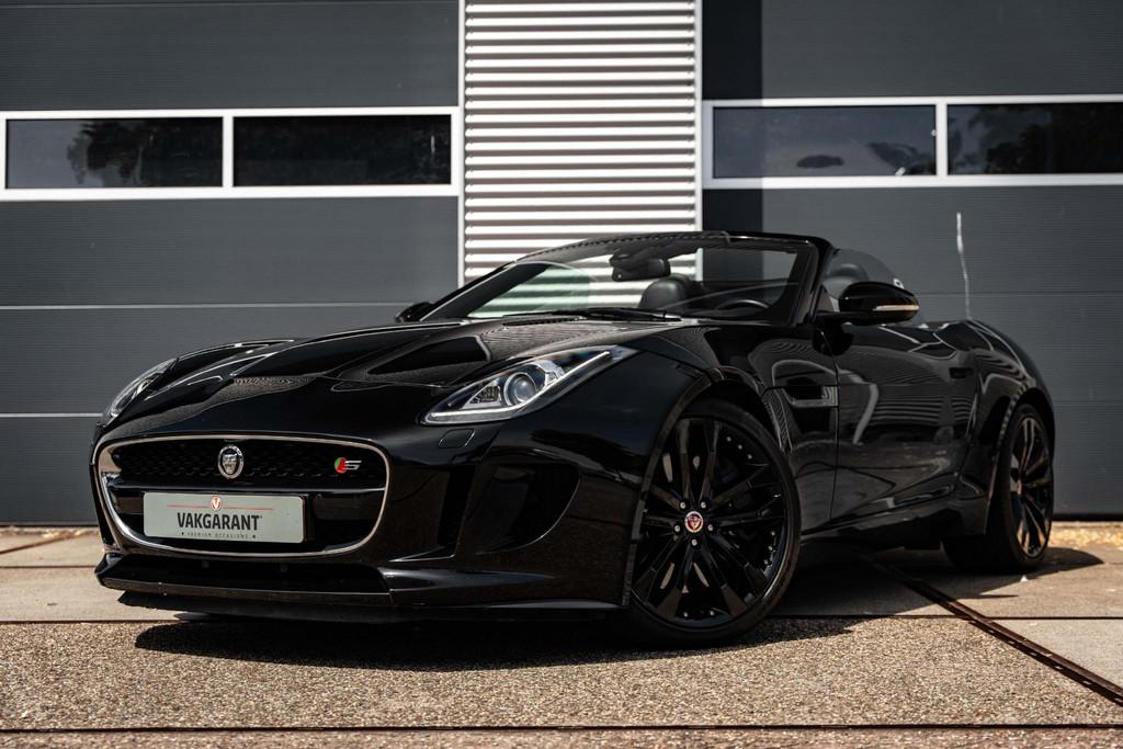 Jaguar F-Type 3.0 V6 S Convertible |Leder |Memory |Sportuitl, Automaat, Euro 5, Achterwielaandrijving, 2995 cc