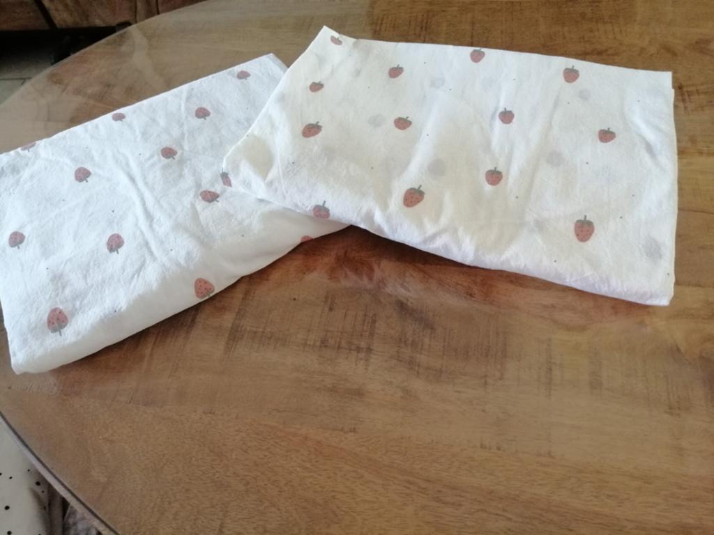 Hoeslakens, Jongetje of Meisje, Ophalen of Verzenden, Zo goed als nieuw, Wit