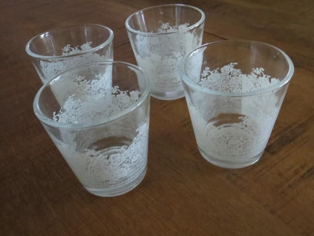 4x waxine lichtjrs igs, Ophalen of Verzenden, Overige materialen